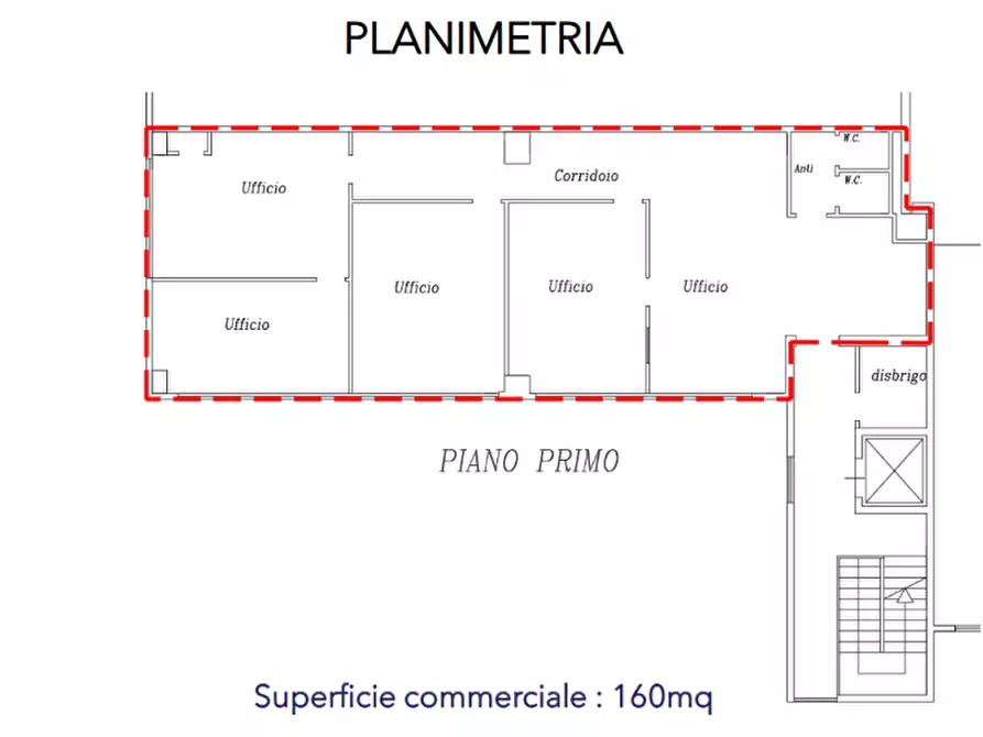Immagine 2 di Ufficio in affitto  a Limena