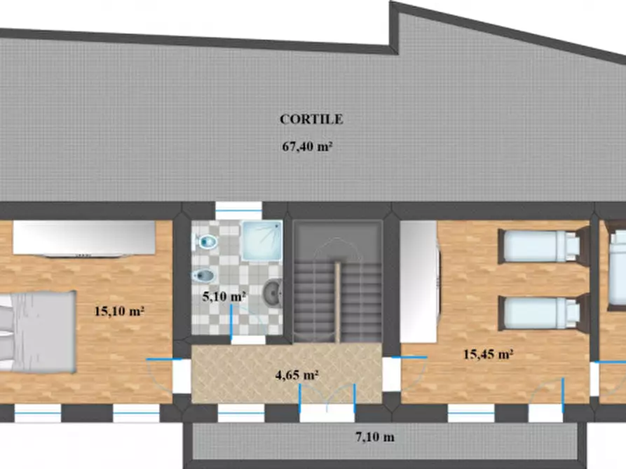 Immagine 15 di Casa indipendente in vendita  a Terragnolo