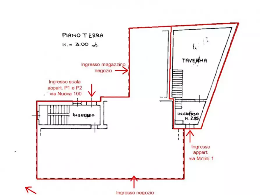 Immagine 31 di Palazzo in vendita  in Via Nuova a Fonzaso