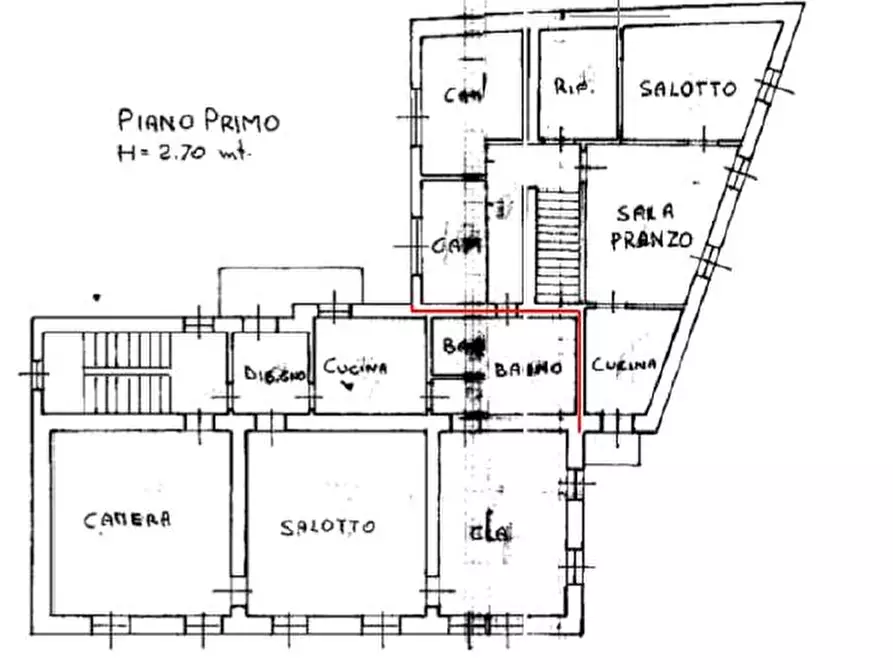 Immagine 32 di Palazzo in vendita  in Via Nuova a Fonzaso