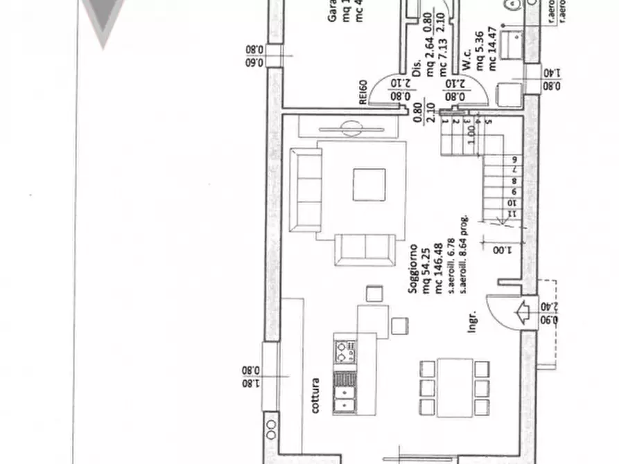 Immagine 5 di Villa in vendita  in Via Mazzini a Saonara