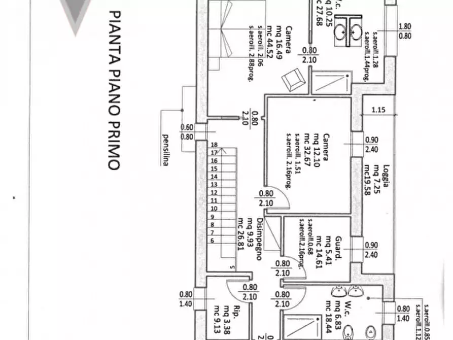 Immagine 6 di Villa in vendita  in Via Mazzini a Saonara