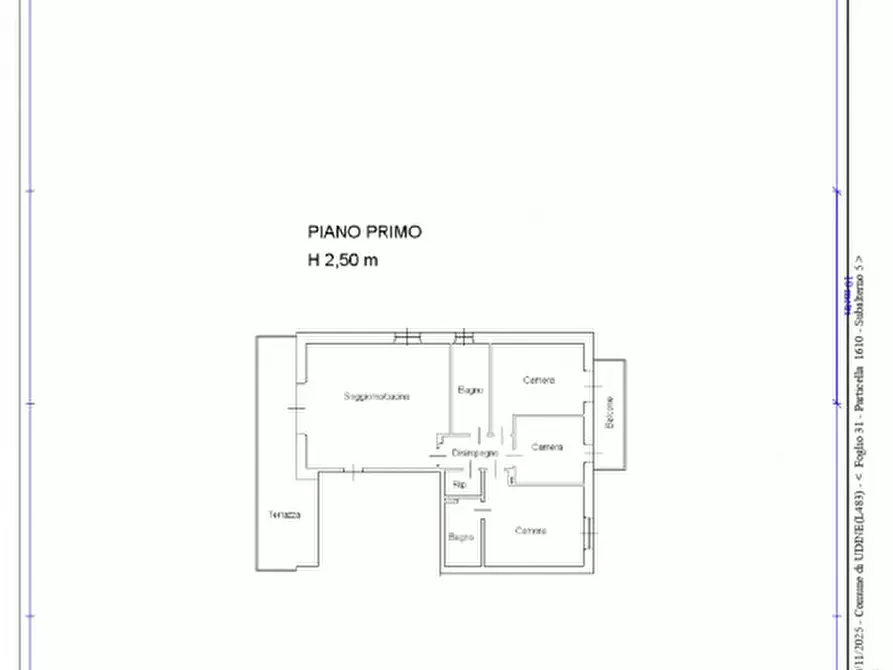 Immagine 19 di Appartamento in vendita  in Via Mario Micossi 94 a Udine