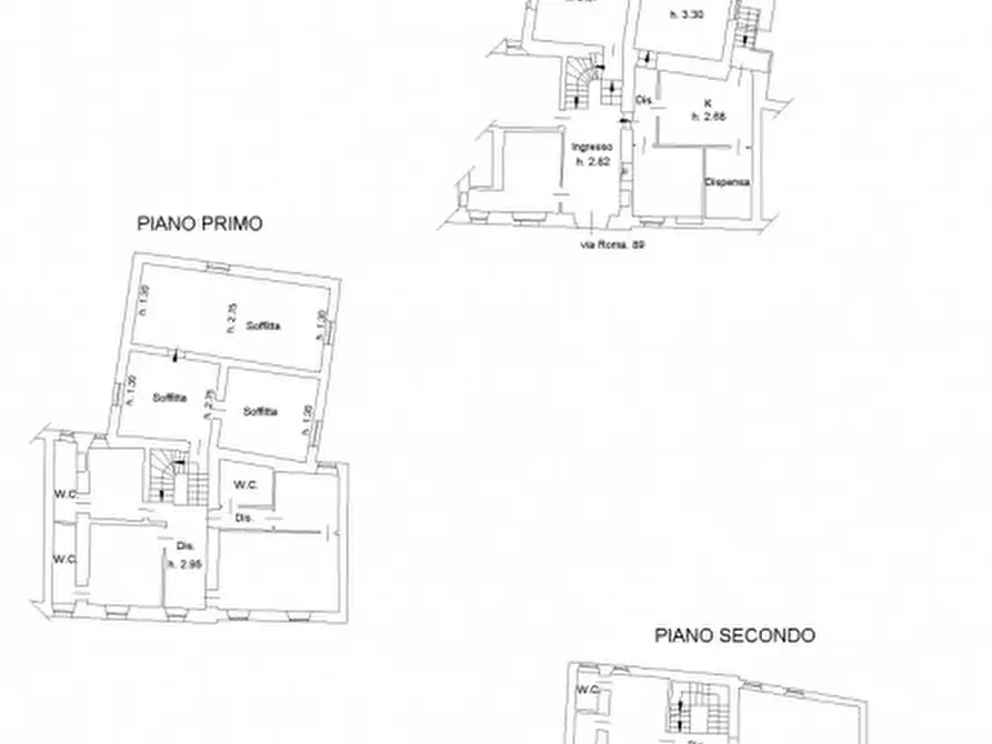 Immagine 27 di Palazzo in vendita  a Ficulle