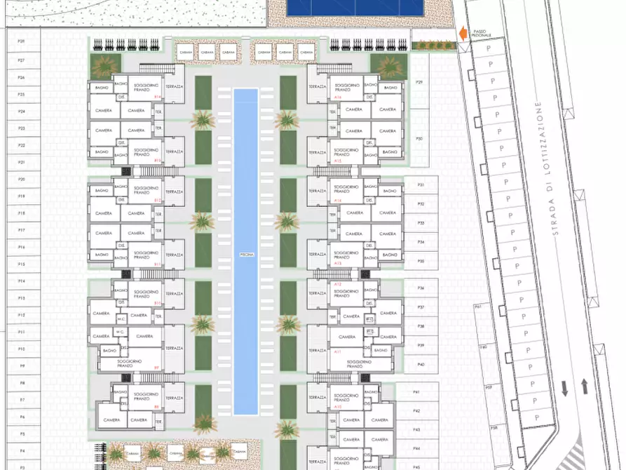 Immagine 9 di Appartamento in vendita  in via Leopardi a Jesolo