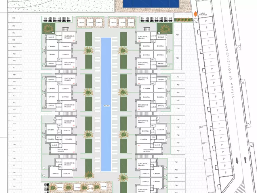 Immagine 10 di Appartamento in vendita  in via Leopardi a Jesolo