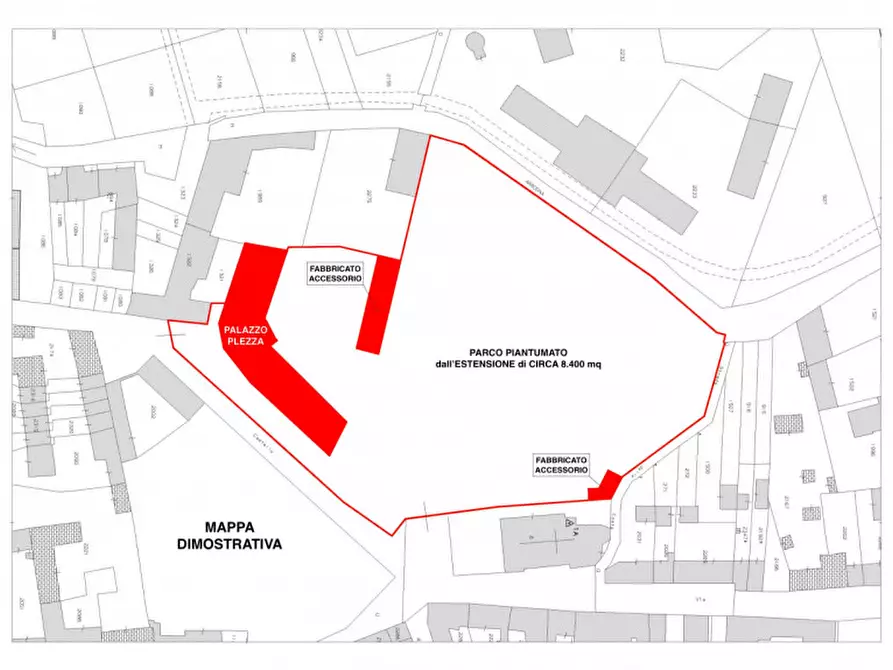 Immagine 63 di Palazzo in vendita  in via Castello n° 35 a Cergnago