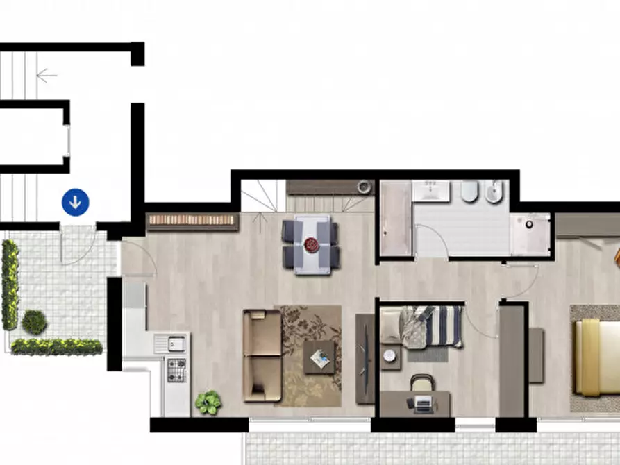 Immagine 16 di Appartamento in vendita  a Montagna .Montan.