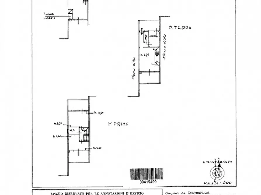 Immagine 23 di Villetta a schiera in vendita  in casa cantoniera a Montefranco
