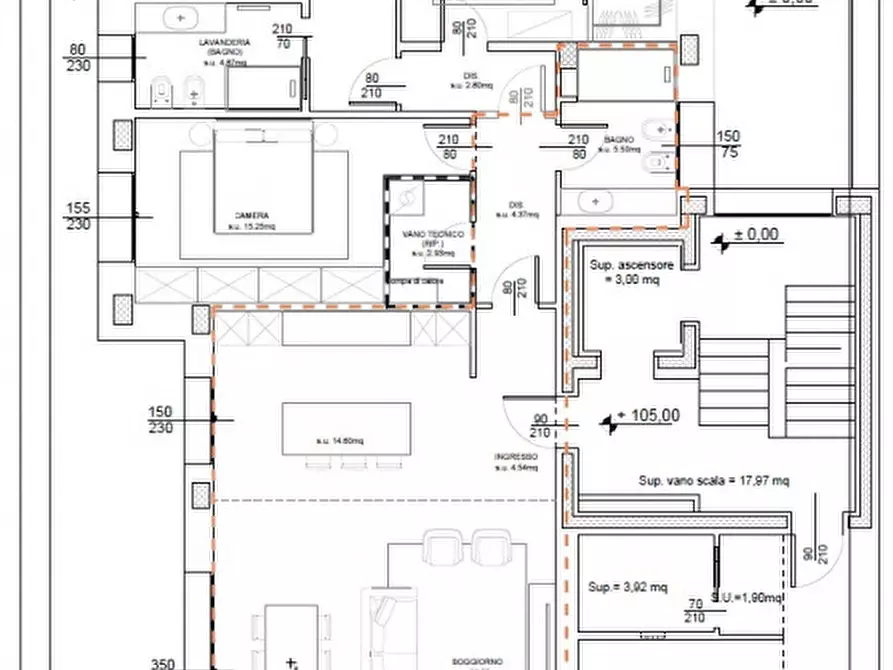 Immagine 23 di Appartamento in vendita  in Viale Duca Alessandro, 56 a Parma