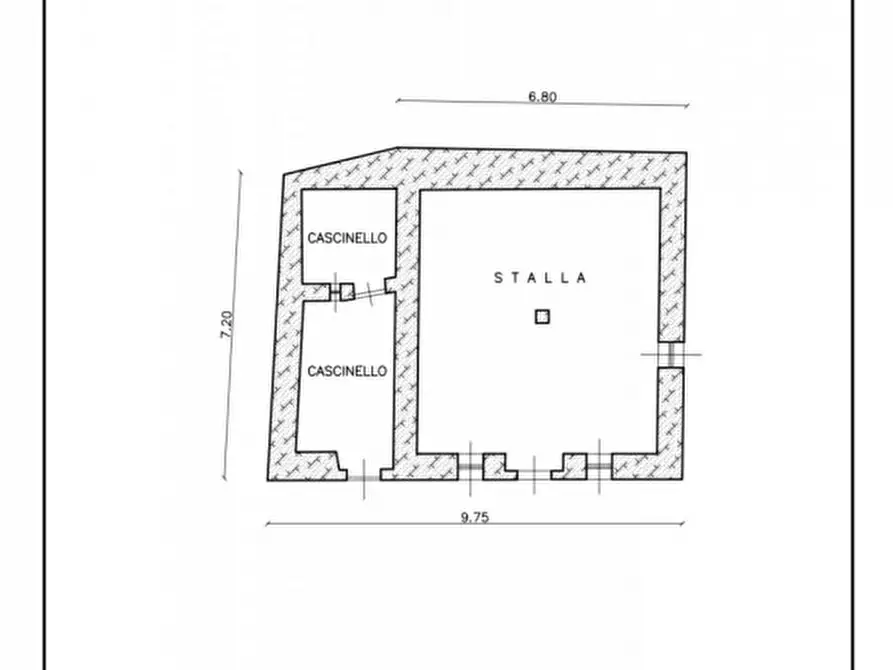Immagine 8 di Rustico / casale in vendita  in Località Vale Alte a Bocenago