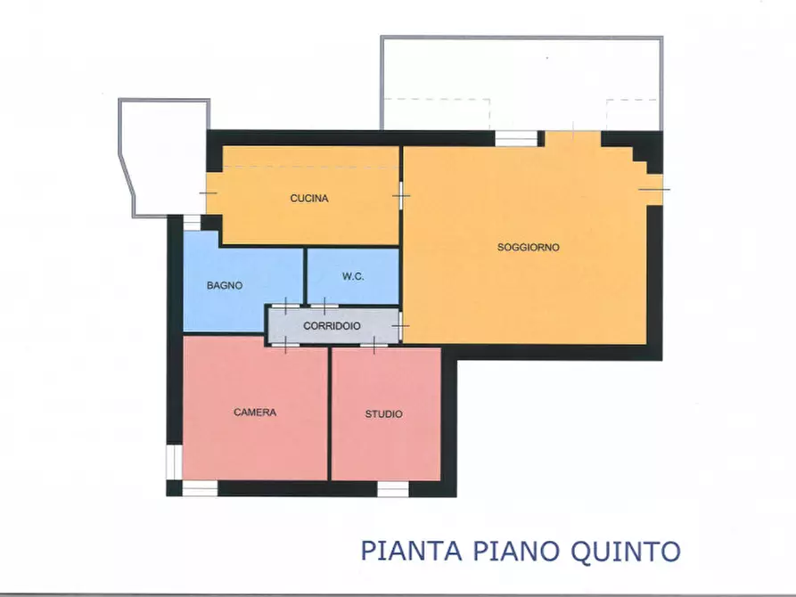Immagine 1 di Appartamento in vendita  in Viale Grappa a Vicenza