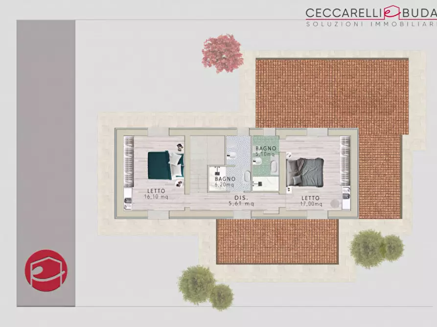 Immagine 2 di Rustico / casale in vendita  a Santarcangelo Di Romagna