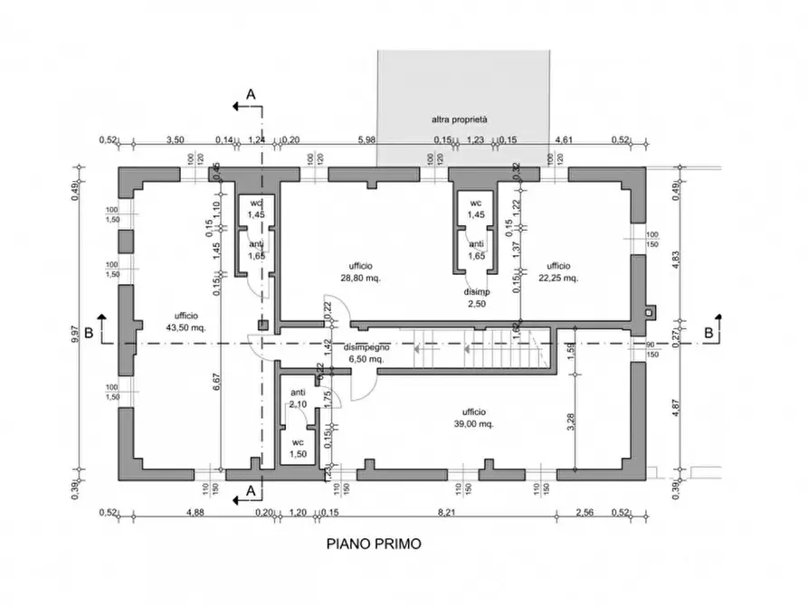 Immagine 19 di Ufficio in affitto  in PIAZZA VITTORIO EMANUELE II 7 a Piove Di Sacco
