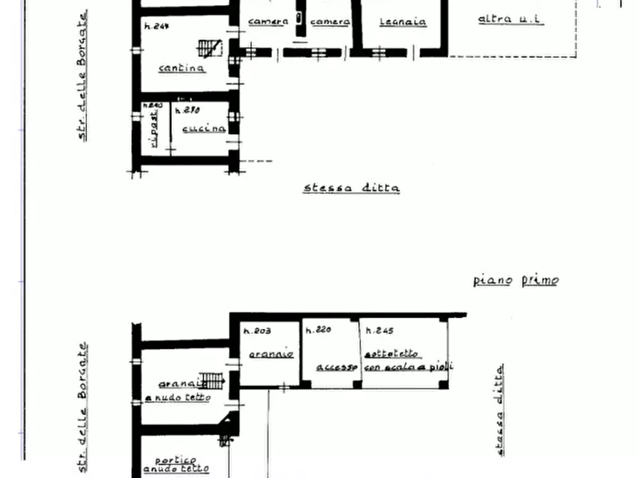 Immagine 21 di Rustico / casale in vendita  in Via per Santa Maria a Agliè
