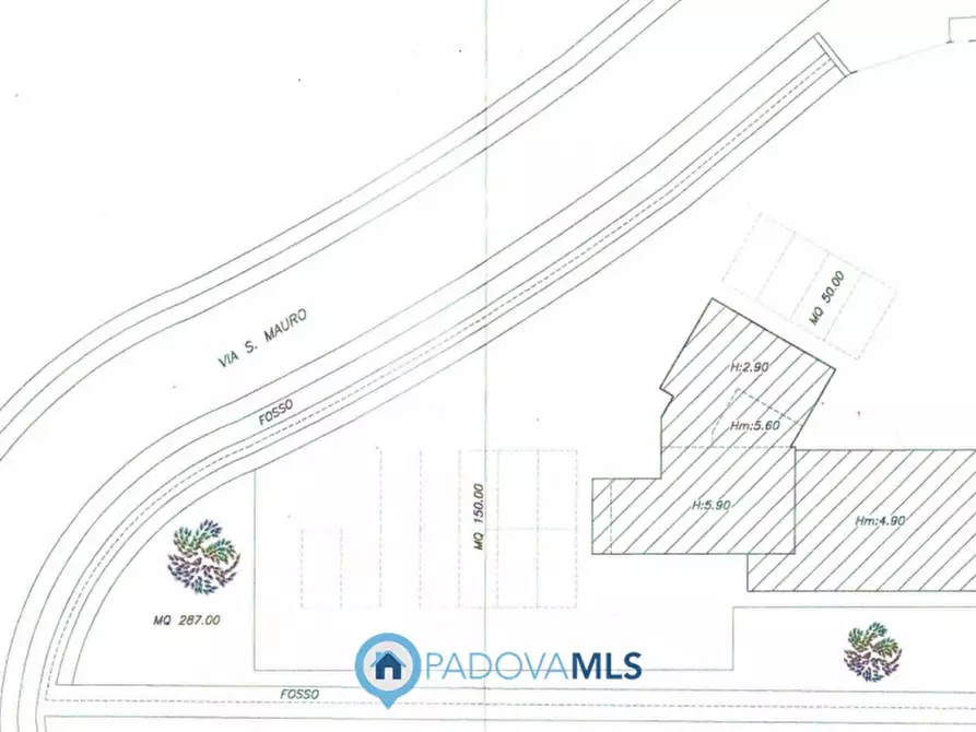 Immagine 5 di Terreno in vendita  in Via San Mauro a Casalserugo