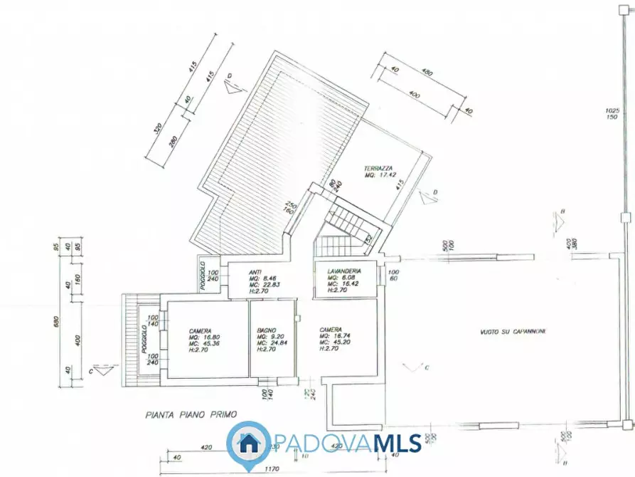 Immagine 6 di Terreno in vendita  in Via San Mauro a Casalserugo