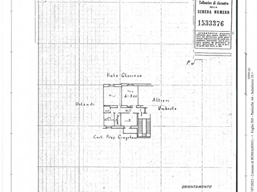 Immagine 21 di Appartamento in affitto  in Viale Glorioso a Roma