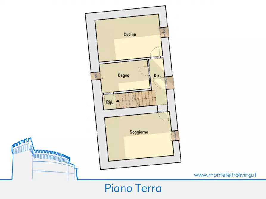 Immagine 35 di Rustico / casale in vendita  in località San Lorenzo in Canfiago a Acqualagna