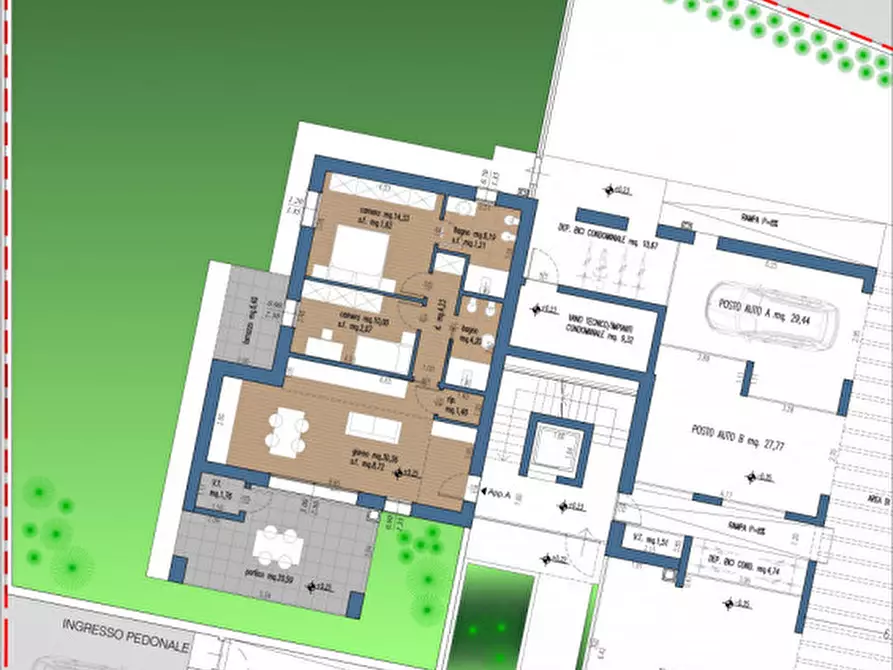 Immagine 17 di Appartamento in vendita  in Via Princivalle Mantica a Pordenone