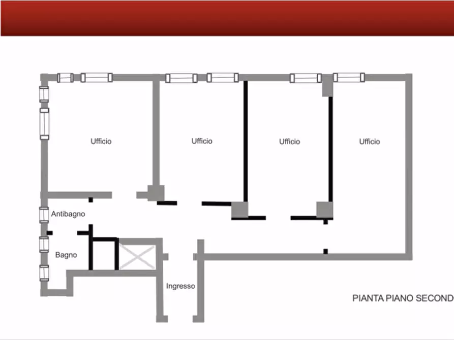 Immagine 2 di Ufficio in affitto  in Piazzetta Bussolin a Padova