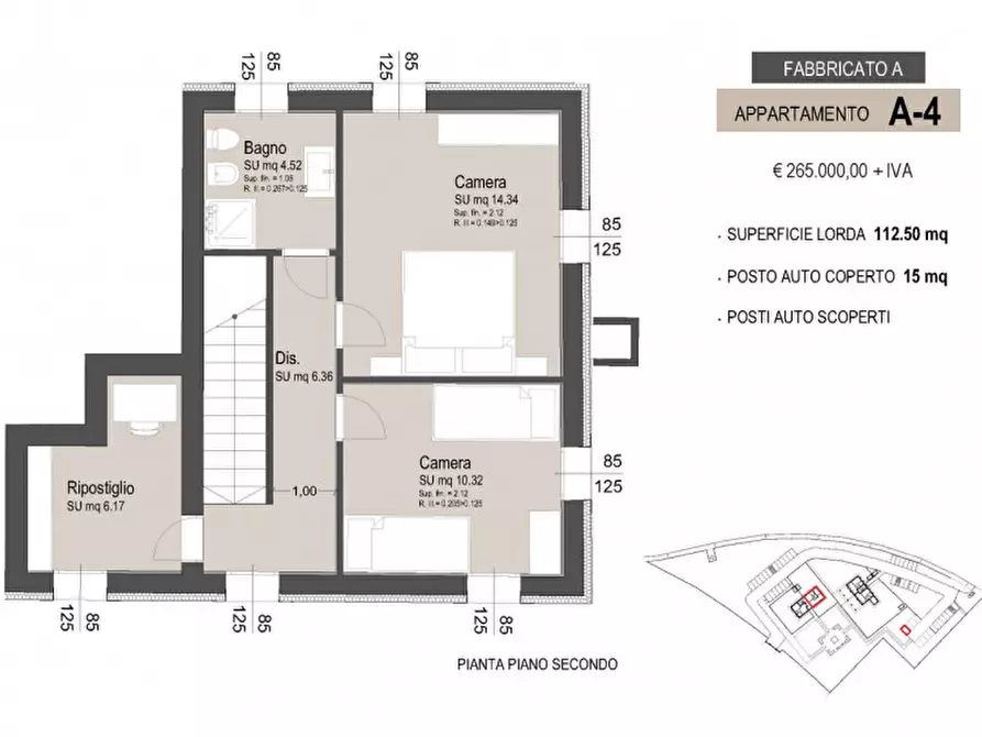 Immagine 3 di Appartamento in vendita  in via Riviera Comm. Armando Furlanis a Concordia Sagittaria