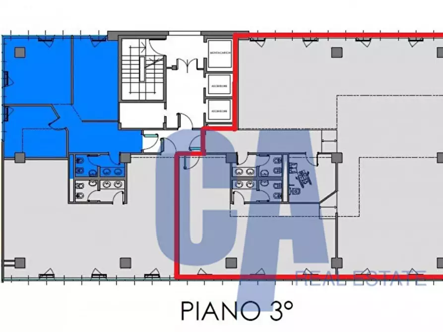 Immagine 15 di Ufficio in affitto  in VIA DELLA VIGNOLINA a Agrate Brianza