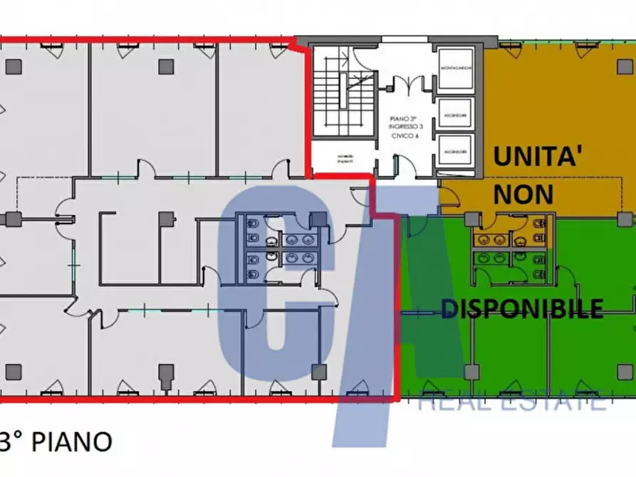 Immagine 17 di Ufficio in affitto  in VIA DELLA VIGNOLINA a Agrate Brianza