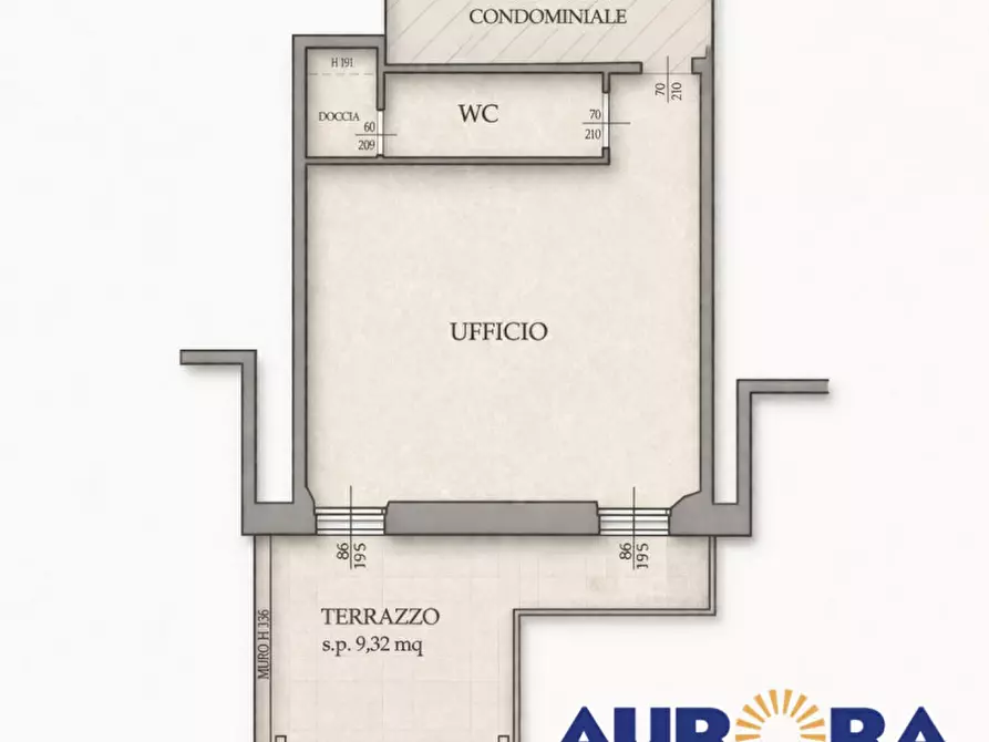 Immagine 3 di Ufficio in affitto  in via roma 23 a Verona