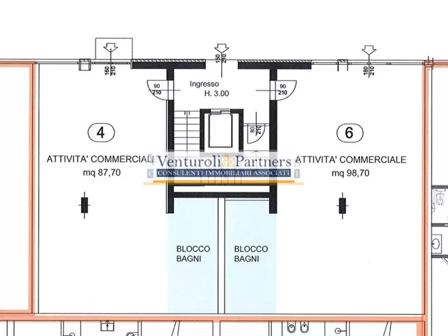Immagine 6 di Negozio in vendita  in Via Matteotti a Rezzato
