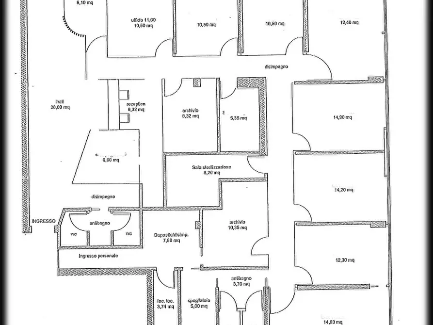 Immagine 1 di Ufficio in vendita  a Venezia