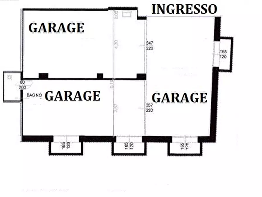 Immagine 1 di Garage in vendita  in Via Dante a Padova