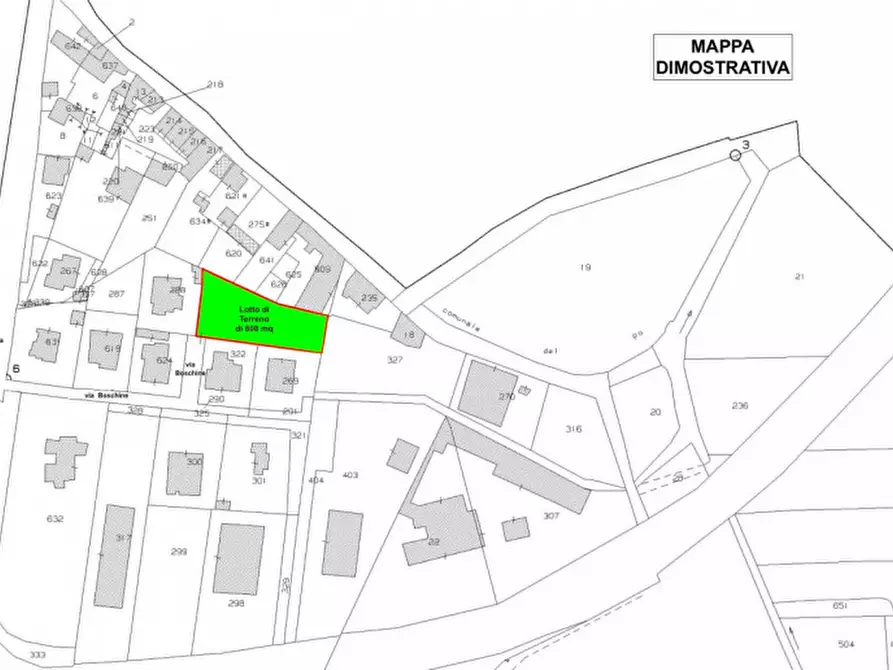 Immagine 2 di Terreno in vendita  in via Boschine n° 15 a Sannazzaro De' Burgondi