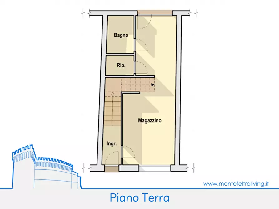 Immagine 26 di Appartamento in vendita  in Piazza del Pino a Borgo Pace