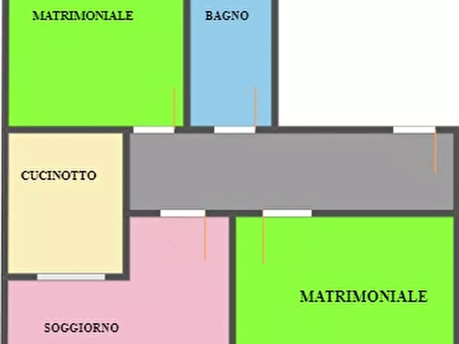 Immagine 1 di Appartamento in affitto  in piazza berengario a Pavia