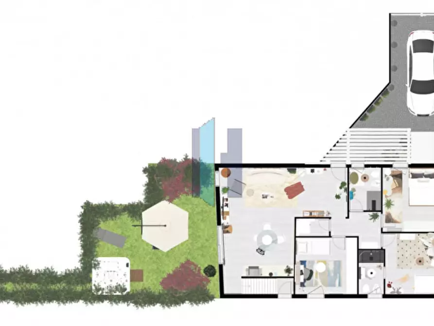 Immagine 21 di Loft/Open space in vendita  in via Serra 1 a Brescia