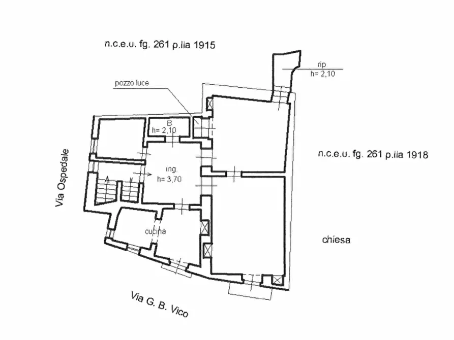Immagine 23 di Casa indipendente in vendita  in VIA GIAN BATTISTA VICO 48 a Martina Franca