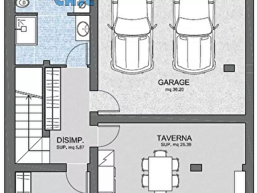Immagine 3 di Casa bifamiliare in vendita  a Castelfranco Veneto