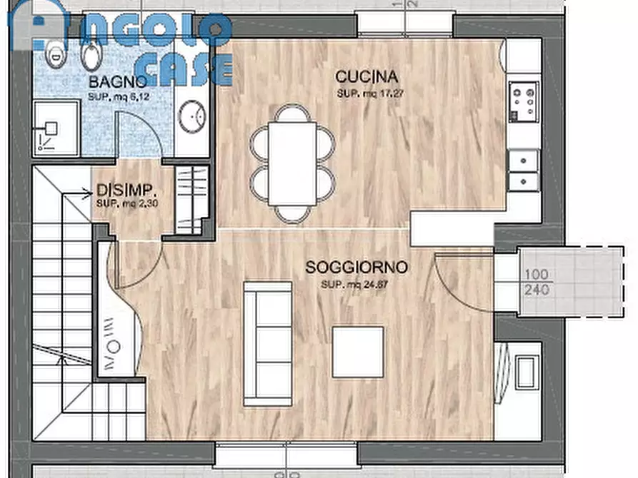 Immagine 5 di Casa bifamiliare in vendita  a Castelfranco Veneto