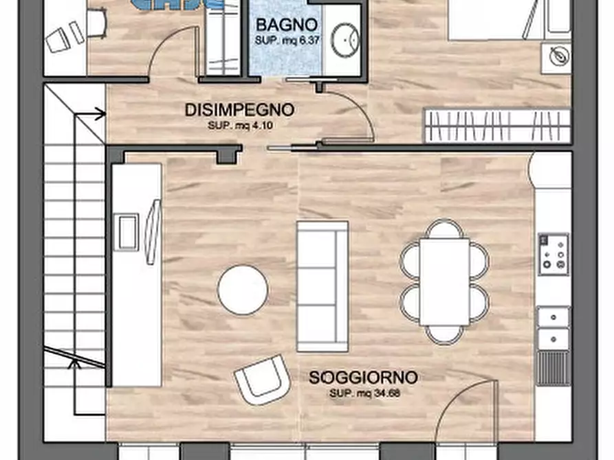 Immagine 5 di Casa bifamiliare in vendita  a Castelfranco Veneto