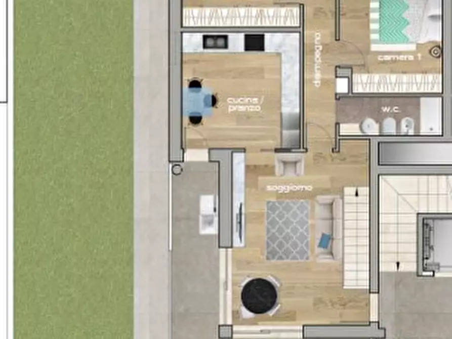 Immagine 13 di Appartamento in vendita  a Prato