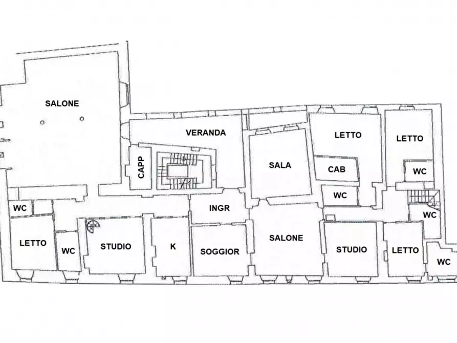 Immagine 1 di Appartamento in vendita  in Via Palestro, N. snc a Foligno