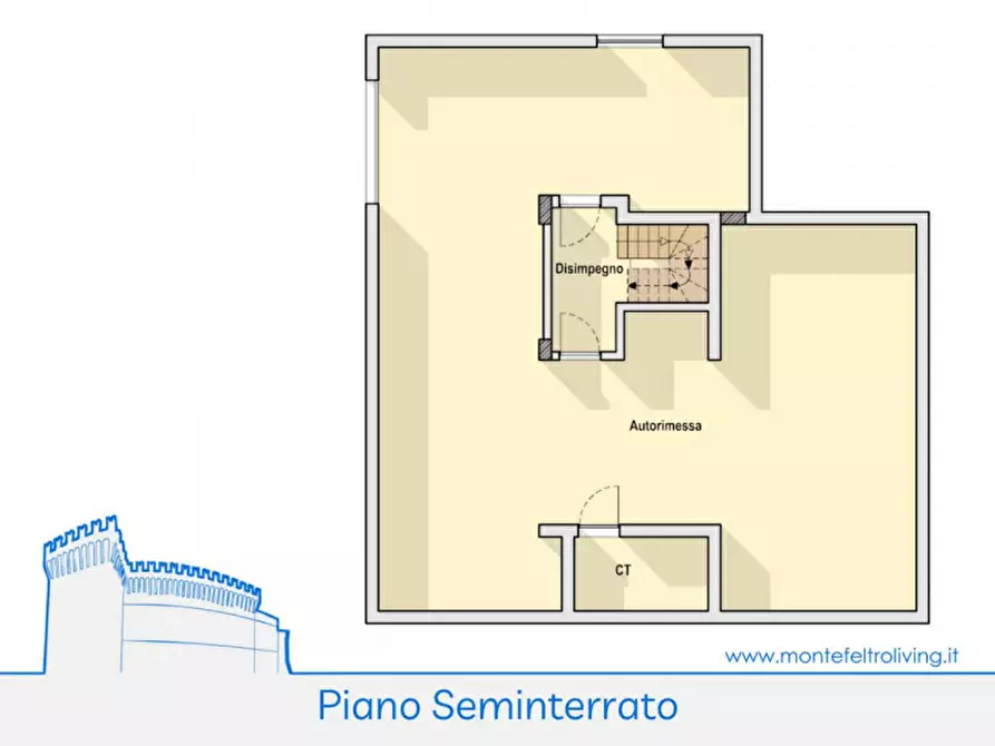Immagine 19 di Casa indipendente in vendita  in via Villa Colombara a Acqualagna