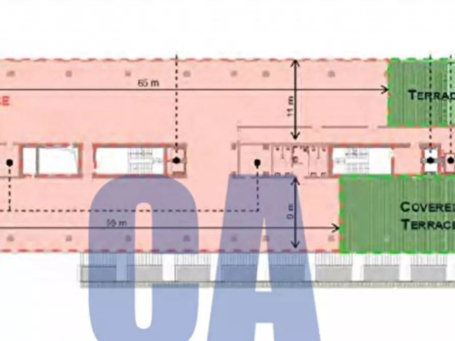 Immagine 5 di Ufficio in affitto  in VIALE ORTLES a Milano