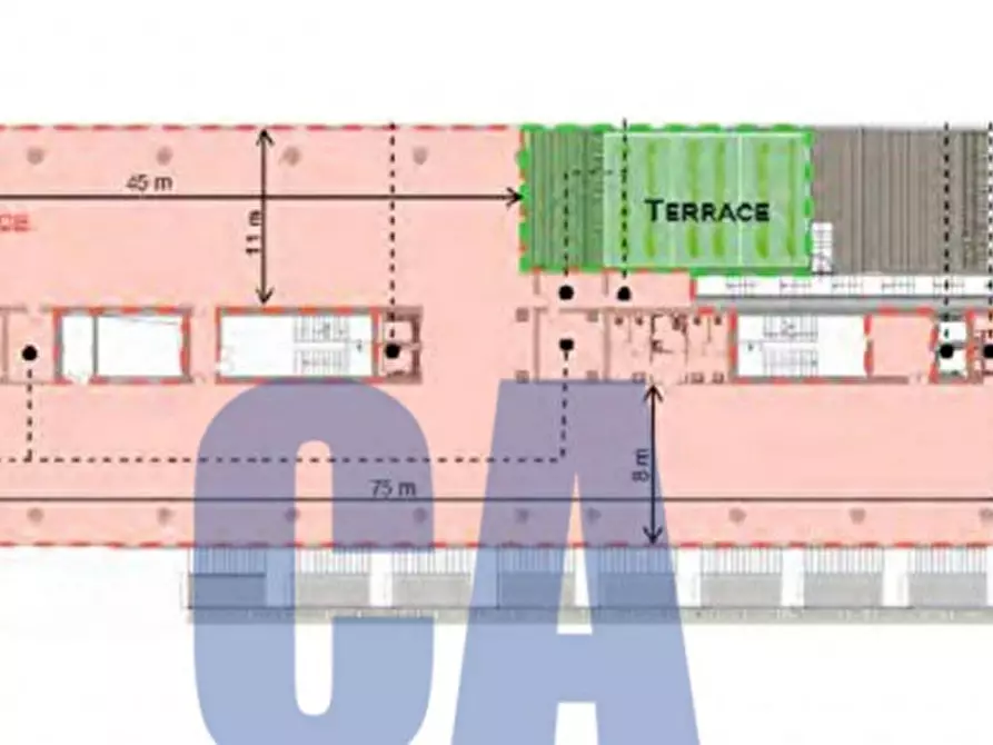 Immagine 6 di Ufficio in affitto  in VIALE ORTLES a Milano