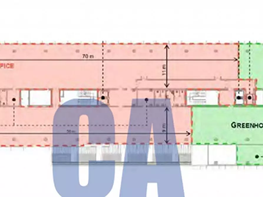 Immagine 4 di Ufficio in affitto  in VIALE ORTLES a Milano