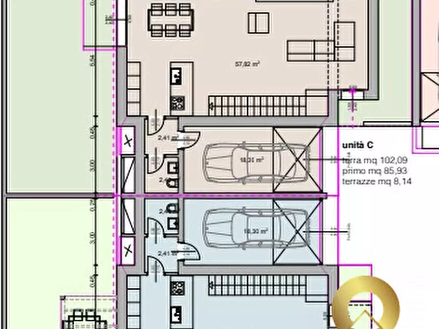 Immagine 12 di Casa bifamiliare in vendita  in via girolamo selmo a Monticello Conte Otto