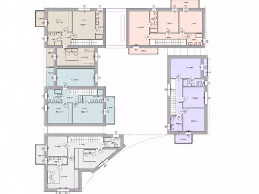 Immagine 8 di Casa bifamiliare in vendita  in via girolamo selmo a Monticello Conte Otto