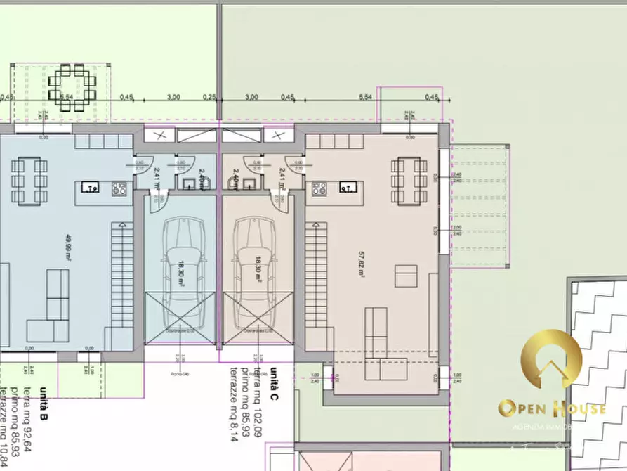 Immagine 12 di Casa bifamiliare in vendita  in via girolamo selmo a Monticello Conte Otto