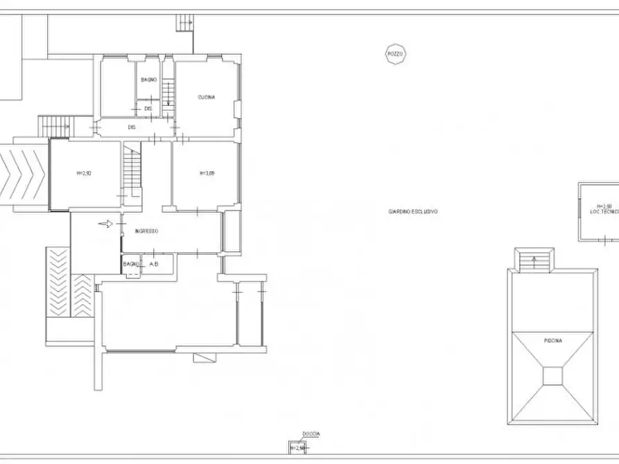 Immagine 43 di Villa in vendita  in Viale di antignano a Livorno